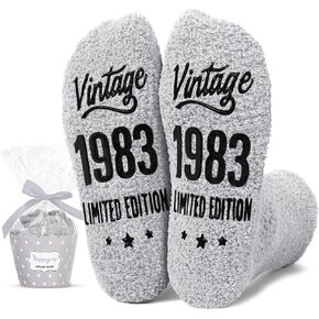 HAPPYPOP 40th Birthday Gifts Ideas for Men - Socks for 40 Year Olds, 1984 Birthday Gifts, Best Gifts for 40 Year Old Middle Aged Man in Kuwait