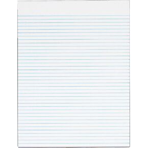 TOPS The Legal Pad Writing Pads, Glue Top, 8-1/2" x 11", Narrow Rule, 50 Sheets, 12 Pack (7529) in Kuwait