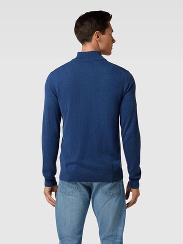 POLO RALPH LAUREN Men's Quarter-Zip Wool Blend Sweater (Medium, Red) in Saudi Arabia