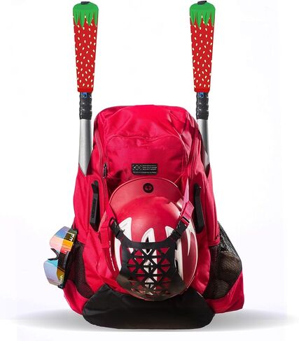 غطاء واقٍ لمقبض مضرب البيسبول والكرة اللينة - متين، واقٍ، وخطاف لتعليق الخفافيش على السياج بتصميمات أنيقة | يناسب الشباب والكبار الخفافيش | النجوم in Kuwait