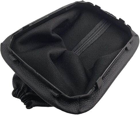 Car Shift Gear Stick Handbrake Cover Manual Shift Boot Black Leather Boot Cover Case for to-yo-ta Co-Rolla 2007 2008 2009 2010 2012 2013 (Gear Dust Cover) in Kuwait