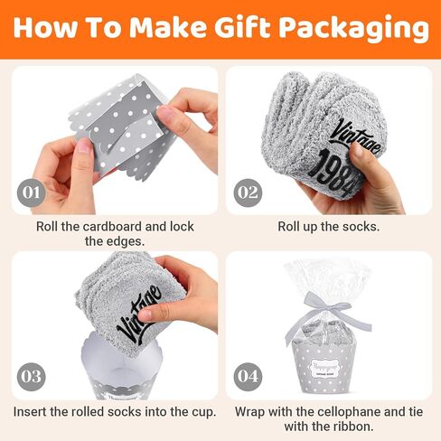HAPPYPOP 40th Birthday Gifts Ideas for Men - Socks for 40 Year Olds, 1984 Birthday Gifts, Best Gifts for 40 Year Old Middle Aged Man in Saudi Arabia