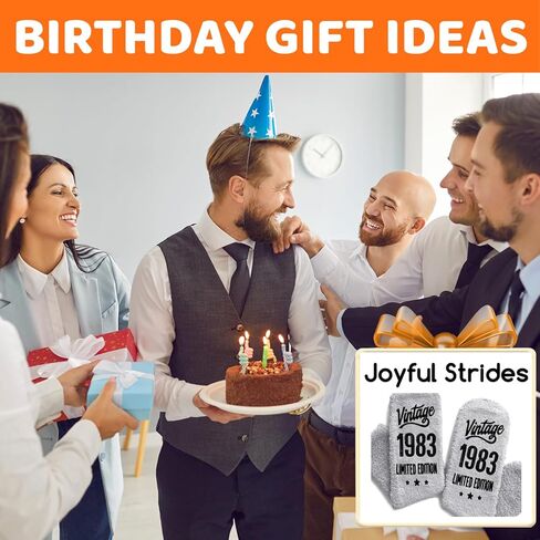 أفكار هدايا عيد الميلاد الأربعين للرجال من HAPPYPOP - جوارب لعمر 40 عامًا، هدايا عيد ميلاد 1984، أفضل الهدايا لرجل في منتصف العمر بعمر 40 عامًا in Kuwait