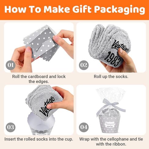 أفكار هدايا عيد الميلاد الأربعين للرجال من HAPPYPOP - جوارب لعمر 40 عامًا، هدايا عيد ميلاد 1984، أفضل الهدايا لرجل في منتصف العمر بعمر 40 عامًا in Kuwait