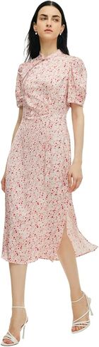 فستان GOELIA قصير وردي من الدانتيل فستان شيونغسام فستان تشيباو الصيني للنساء in Kuwait