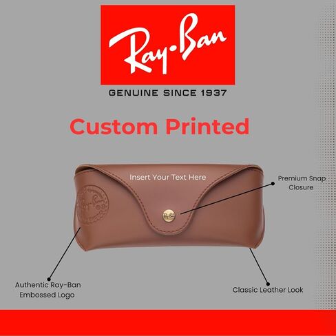 Ray-Ban Special Edition Sunglasses Case - Crizal Lens Cleaning Solution Spray - Microfiber Cloth, and Keychain Screwdriver - Bundle in Saudi Arabia
