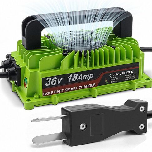 48 Volt Golf Cart Battery Charger for Yamaha G29,Replace Yamaha G29 Charger 15A 48V with 3-Pin Leaf Plug in Saudi Arabia