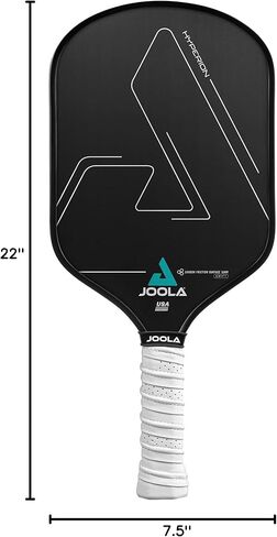 JOOLA Ben Johns Perseus Pickleball Paddle with 1 Replacement Grip - Charged Surface Technology for Increased Power & Feel - Fully Encased Carbon Fiber Pickleball Paddle with Larger Sweet Spot in Kuwait