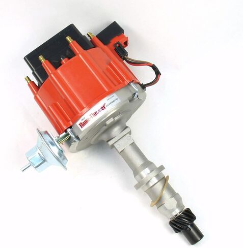 PerTronix D1200 Flame-Thrower Black Cap Distributor HEI for Pontiac Small Block/Big Block in Saudi Arabia