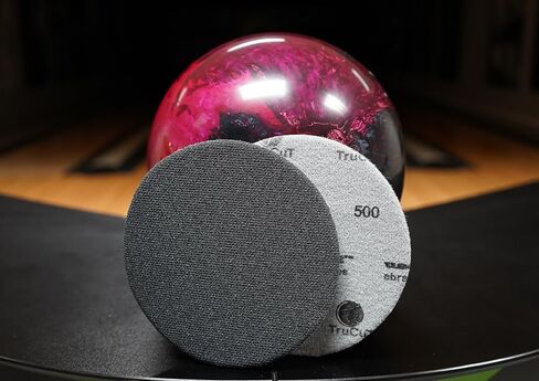 TruCut Sanding Pad | 500 grit | 6" Diameter | Sanding Pads Made for Bowling Balls | Bowling Ball Resurfacing Pads | Surface Management | Bowling Ball Restoration | Bowling Supplies & Accessories in Kuwait
