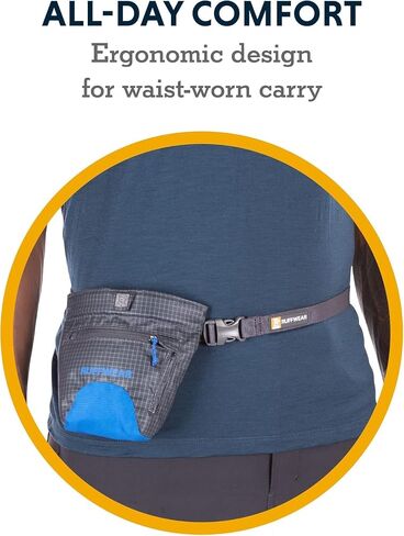 Ruffwear, Treat Trader Training Pouch with Adjustable Waistband, Blue Pool in Saudi Arabia