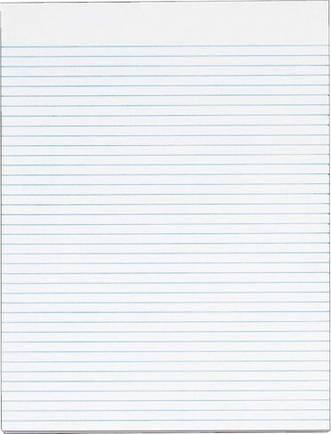 TOPS The Legal Pad Writing Pads, Glue Top, 8-1/2" x 11", Narrow Rule, 50 Sheets, 12 Pack (7529) in Kuwait