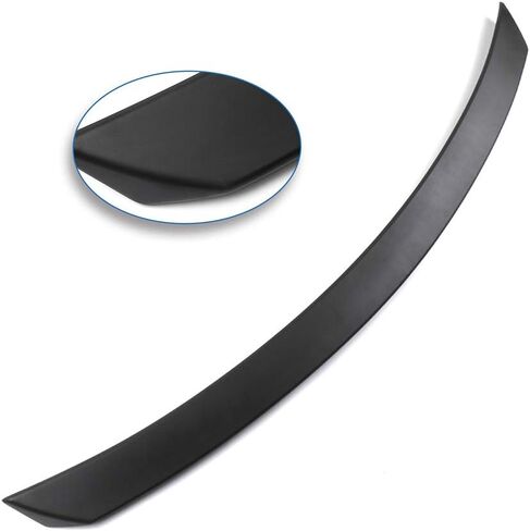 SCITOO Black ABS Rear Trunk Spoiler Wing Replacement fit for2008-2017 for Mitsubishi Lancer EVO 10 in Saudi Arabia