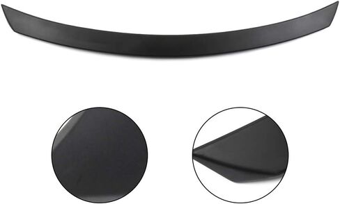 SCITOO Black ABS Rear Trunk Spoiler Wing Replacement fit for2008-2017 for Mitsubishi Lancer EVO 10 in Saudi Arabia
