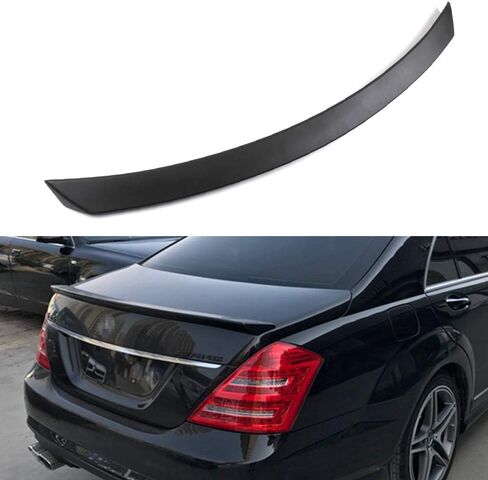 SCITOO Black ABS Rear Trunk Spoiler Wing Replacement fit for2008-2017 for Mitsubishi Lancer EVO 10 in Saudi Arabia