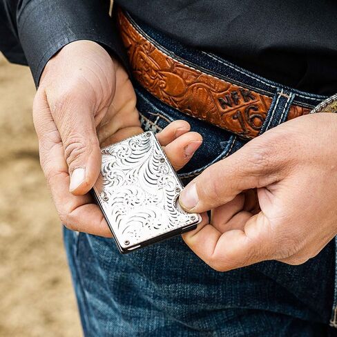 بطاقة ائتمان Montana Silversmiths Vintage Bronze Gadsden وحقيبة النقود in Saudi Arabia