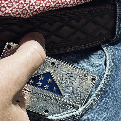 Montana Silversmiths Vintage Bronze Gadsden Credit Card and Cash Case in Saudi Arabia