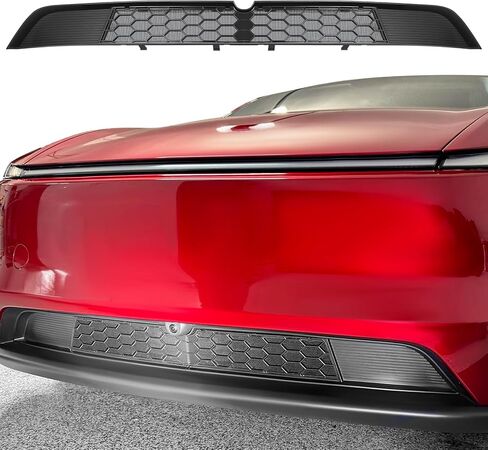 شبكة شواية أمامية Kofarrten للطراز Y، إدراجات شبكة مصبغة متوافقة مع طراز Tesla Y، بديل غطاء شبكة فتحة تهوية مدخل الهواء الأمامي لطراز Tesla Y 2019 2020 2021 2022 2023 2024 in Kuwait