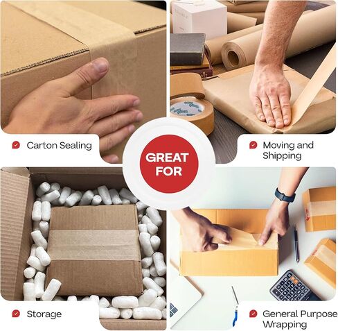 IDL Packaging - T-930-S Dispenser + 2 Rolls of Water-Activated (Gummed) Tape, Reservoir & Moister Brush in Kuwait