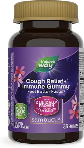NATURES WAY Sambucus Relief Immune Support, 36 CT in Saudi Arabia