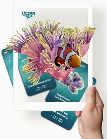 Octagon Studio Space 4D+ Augmented Reality Cards: 26 Space-Themed Cards, Companion App, VR Tour, 17 Languages in Saudi Arabia