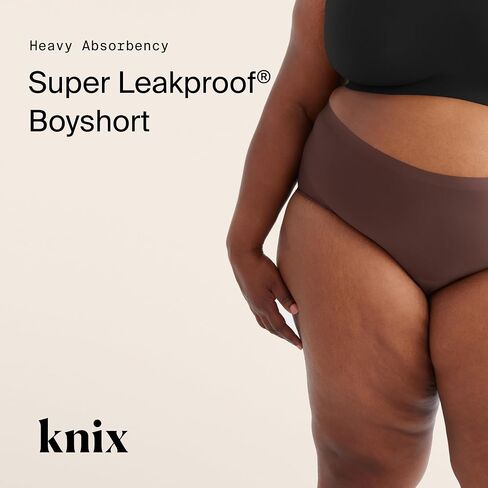 KNIX Super Leakproof No-Show Boyshort, Leakproof Underwear, Period Underwear for Women, Machine Washable, Reusable in Kuwait
