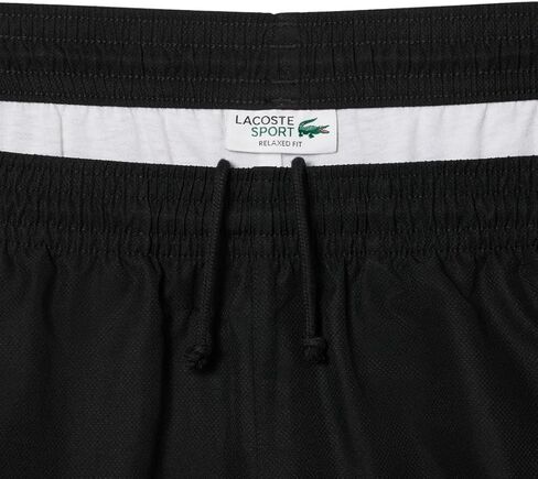 Lacoste Men's Taffetas Diamante Classic Fit Colorblocked Shorts in Kuwait