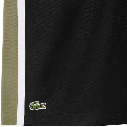 Lacoste Men's Taffetas Diamante Classic Fit Colorblocked Shorts in Kuwait