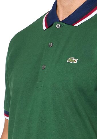 Lacoste Men's Short Sleeve Regular Fit Soild Polo in Saudi Arabia