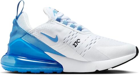 Nike Air Max 270 Women's Shoes (AH6789-118, White/Black/University Blue) Size 5.5 in Saudi Arabia