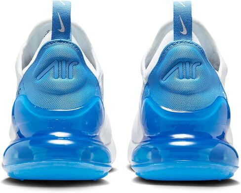 Nike Air Max 270 Women's Shoes (AH6789-118, White/Black/University Blue) Size 5.5 in Saudi Arabia