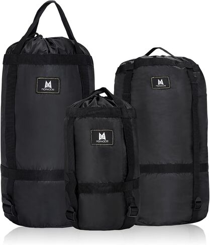 MOPHOEXII Compression Sack,12L/24L/45L Compression Stuff Sack,Water Resistant Compression Bag Lightweight Nylon Compression Sack-Space Saving Gear for Camping, Hiking-45L in Saudi Arabia
