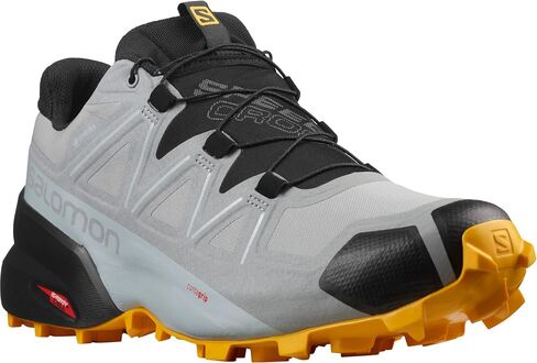 Salomon Speedcross 5 Trail Running Shoes for Men, Duck Green/Black/Evening Primrose, 11 in Saudi Arabia