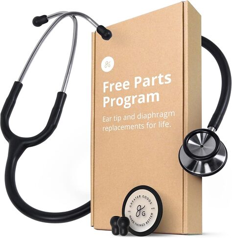 Greater Goods Deal-Head Stethoscope (Triple Black, Basic) in Kuwait