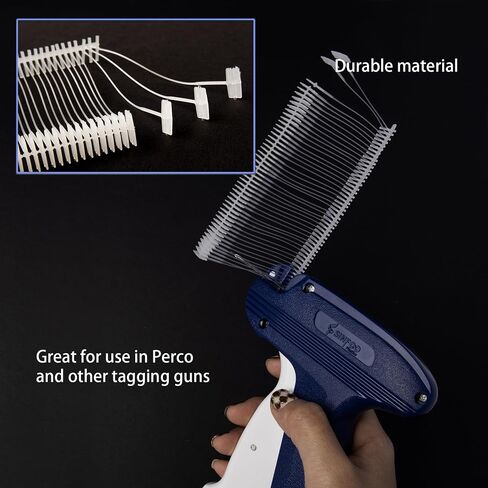 Perco 50mm Regular Plastic Tag Barbs, Suitable for Standard Tagging Gun, 5000 Pcs in Saudi Arabia