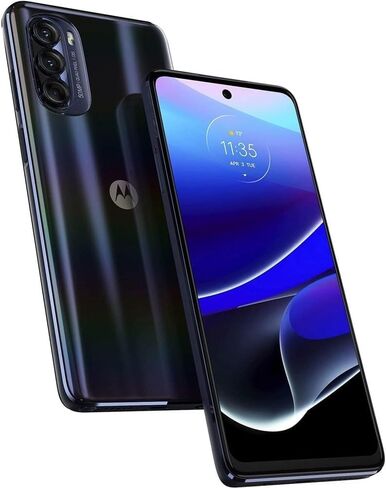 موتو جي ستايلس 5G | 2022 GSM غير مقفل مصنوع خصيصًا لنا بواسطة Motorola 128GB وكاميرا 50MP باللون الأزرق الصلب (متجدد) in Kuwait