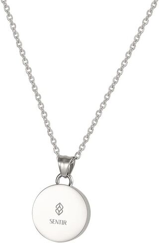 Sentir Essential Oil Necklace Diffuser - Patented Metal Aroma Diffuser Necklace Pendant, Infused Essential Oil Necklaces for Women, Perfume Scent Necklace Gift for Christmas, Birthday, 14K Gold Plated in Saudi Arabia