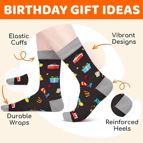 HAPPYPOP 16th Birthday Gifts for Teens - Socks for Young Adults Age 16, Presents for 16 Year Old Boys and Girls, 16 Yr Old Gift Ideas in Saudi Arabia