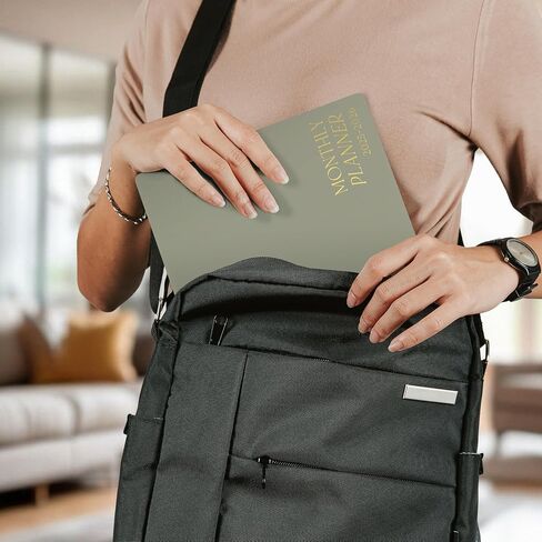 Beautiful 2025-2026 Monthly Planner and Calendar Book - To Do List Notebook That Easily Organizes Your Tasks to Boost Productivity - Runs From January 2025 Until December 2026 in Kuwait