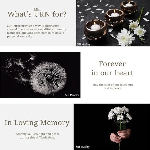 God Cross Mini Cremation Urn for Ashes Family Memorial Keepsake Funeral Ash Holder for Family Friends in Saudi Arabia