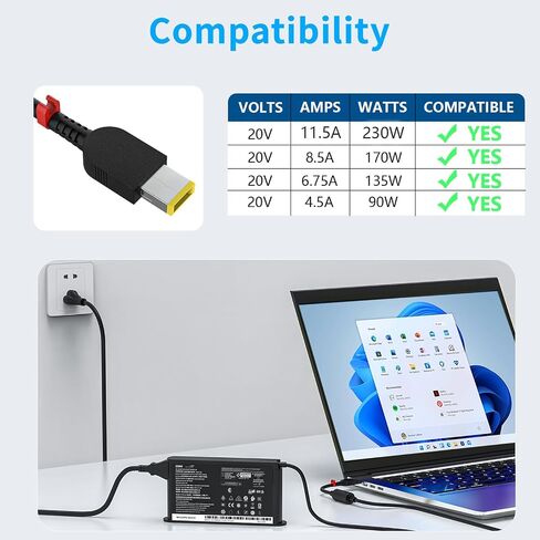 300W Legion Charger for Lenovo Legion R9000P R9000K Y9000K Y9000 20V 15A ADL300SLC3A ADL300SDC3A Laptop Adapter in Saudi Arabia