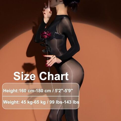 HTRUIYA Sexy Shiny Bodystockings for Women Outfits Naughty Bodysuits Full Body Stockings Tights for Ladie in Saudi Arabia