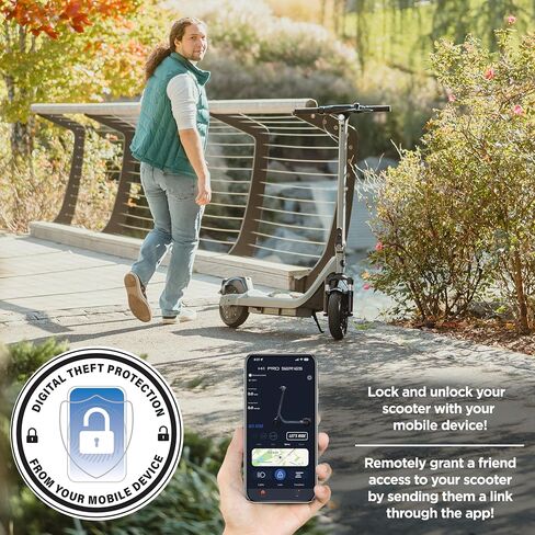سكوتر كهربائي قابل للطي من سلسلة H-1 Pro Ace R350 مع محرك بدون فرش بقدرة 350 وات، وسرعة قصوى تبلغ 15.5 ميلاً في الساعة، وإطارات بدون أنبوب ذاتية الغلق مقاس 10 بوصات، ونطاق يبلغ 18.5 ميلًا in Kuwait