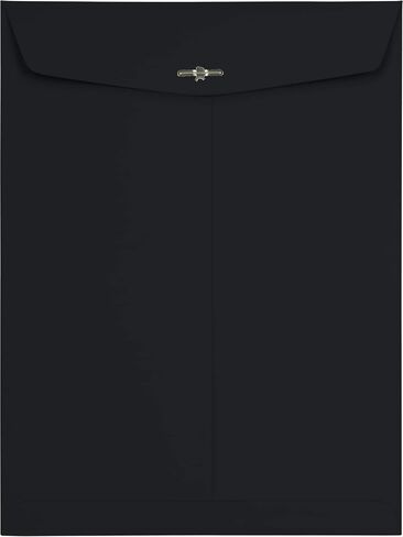 LUXPaper 9 x 12 Open End Envelopes | Clasp | Holiday Green | 80lb. Text | 50 Qty in Saudi Arabia