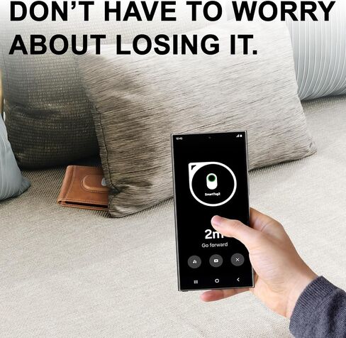 محفظة furid الرجالية لهاتف Samsung Galaxy SmartTag2: محفظة رفيعة بسيطة متوافقة مع علامة Samsung Tracker - محفظة جلدية ثنائية الطي تحجب RFID مع مشبك نقود in Kuwait