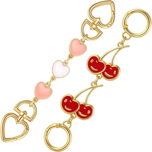 Purse Extender Chain,5Pcs Bag Extender Chain Exquisite Purse Strap Extender for Women in Kuwait