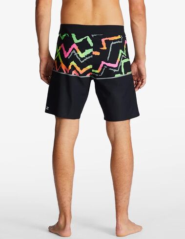 شورت Billabong Sundays Airlite مقاس 19 بوصة (أحمر نيو، 33) in Saudi Arabia
