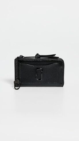 Marc Jacobs The Utility Snapshot Tonal Top Zip Multi Wallet, White in Kuwait