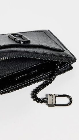 Marc Jacobs The Utility Snapshot Tonal Top Zip Multi Wallet, White in Kuwait