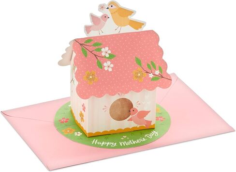 Hallmark Pop Up Mothers Day Card (Displayable Bird House) in Saudi Arabia